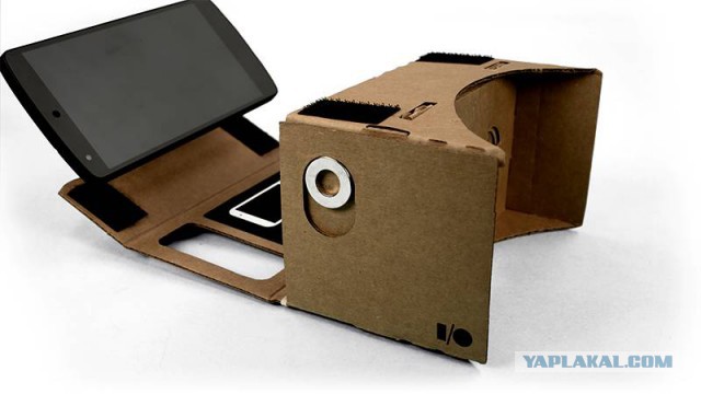 Nvidia + Nexus 7 + две лупы + коробка = VR шлем