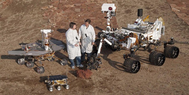 Для тех, кто представлял, что марсоход Curiosity размером с собачку