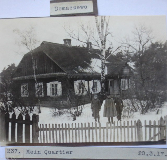 Полесские деревни в снимках немецкого военного Первой мировой