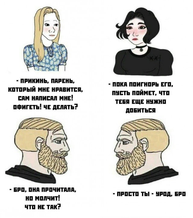Камент под фото по-мужски: правду всегда говорить приятней!