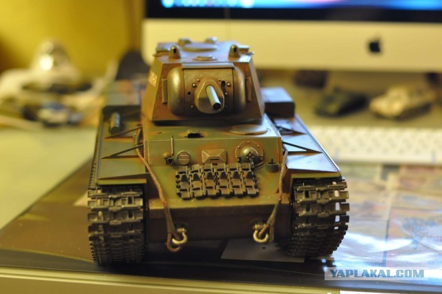 Оживление стендовой модели от звезды Т-34-85