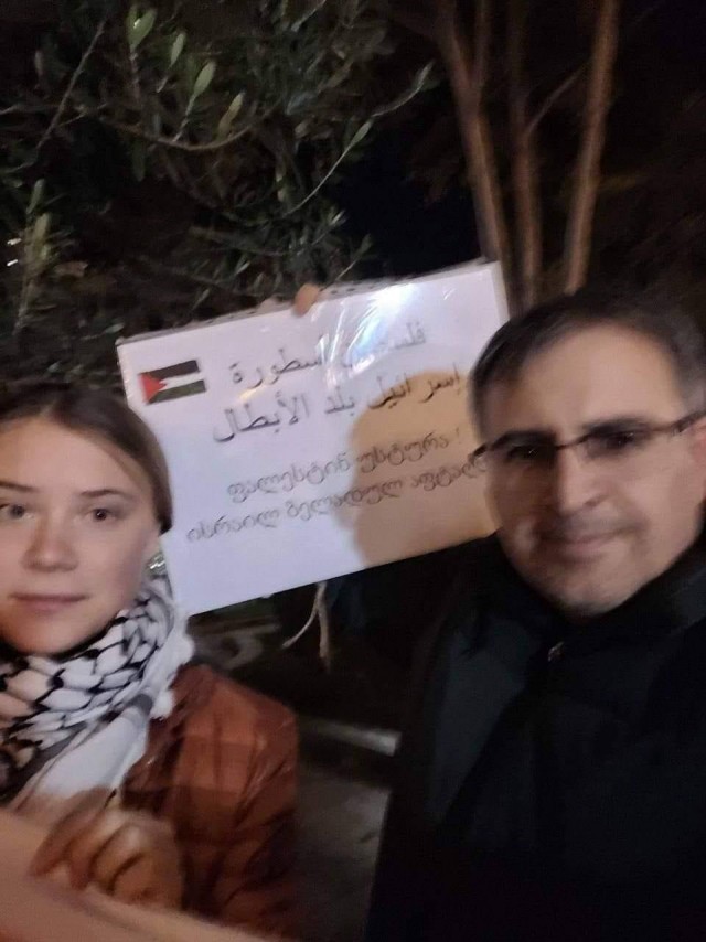 Грета Тумберг и хитрый Миша из Тбилиси