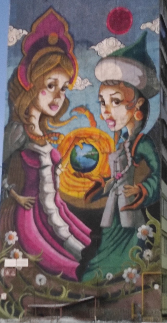 Муралы города Пскова