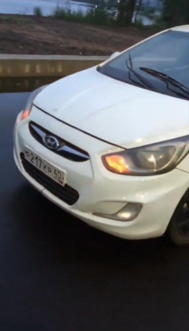 Учебная езда по набережной Калуги