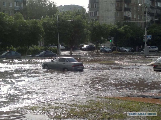 Ливень в г. Рязань