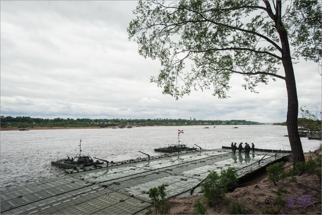 Про форсирование водной преграды