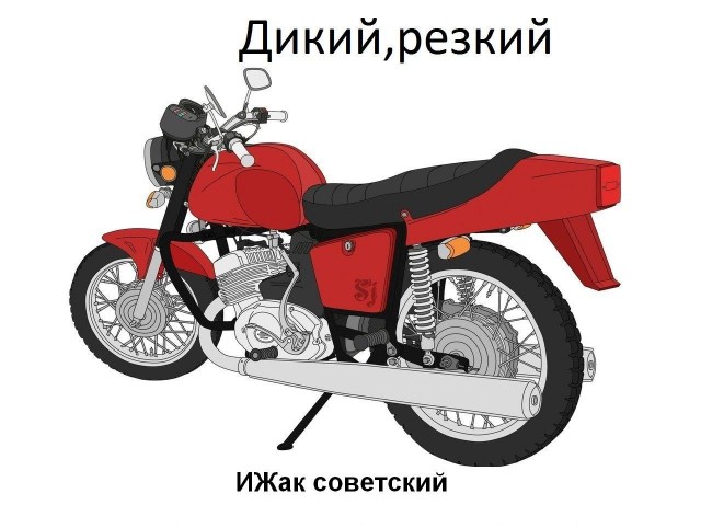 Типы байкеров на дорогах москвы.