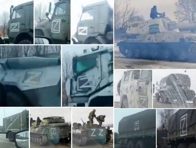 Якобы под Херсоном уничтожена колонна российской техники