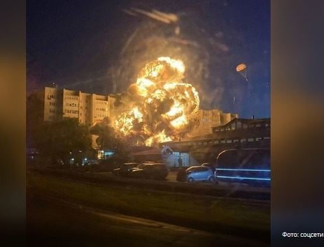 Су-34 упал на дом из-за чаек