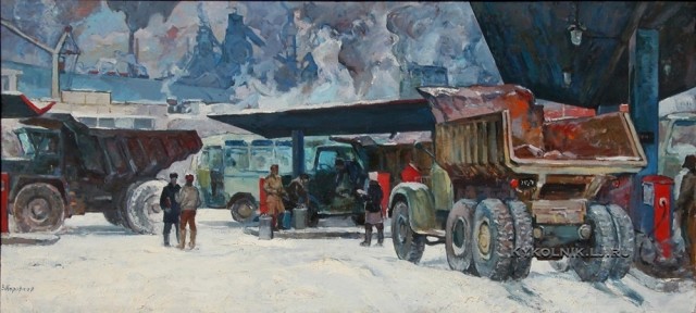Труд в живописи СССР