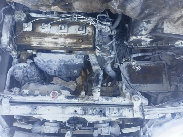 Машина сгорела