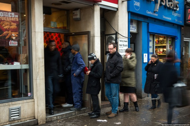 Вот такой Лондон.