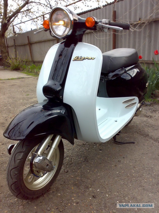 Восстановление скутера Honda Giorno