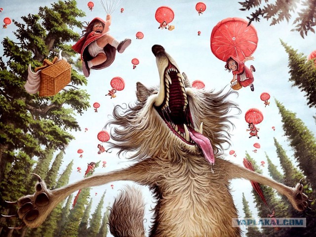 Никогда не пойте рядом со стаей хаски!