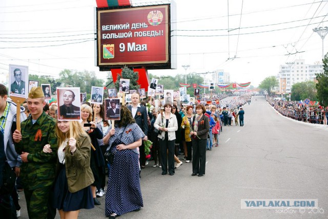 Фото с репетиции Парада Победы