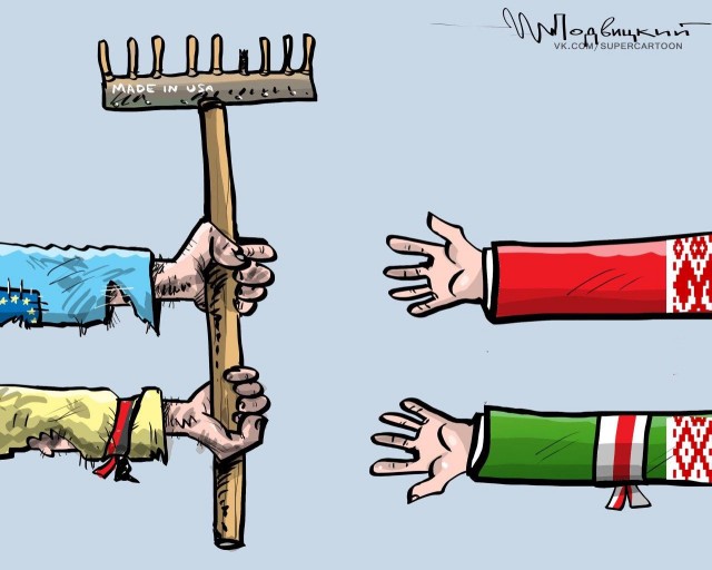 Радиолюбители глушат милицейскую частоту в Белоруссии.