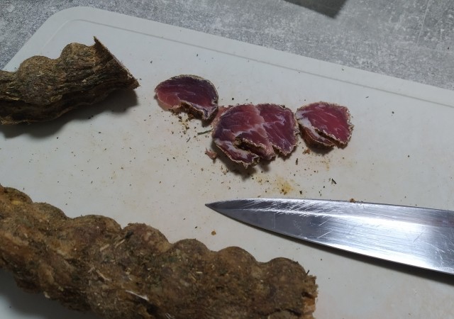 Вяленое мясо.