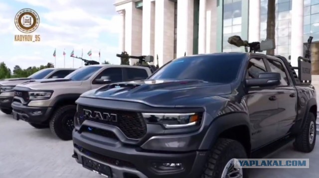 Чеченские спецслужбы получили 712-сильные внедорожники RAM