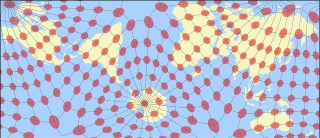 Картографические проекции - известные и не очень