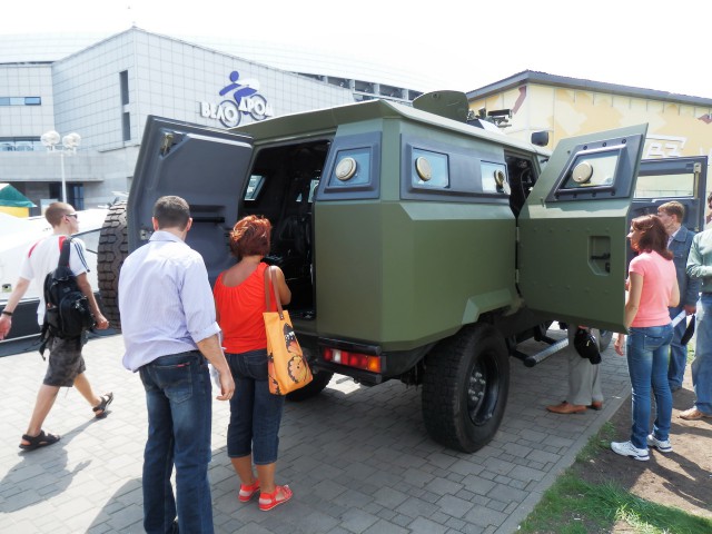 MILEX 2014 . Выставка вооружений. Зарисовка
