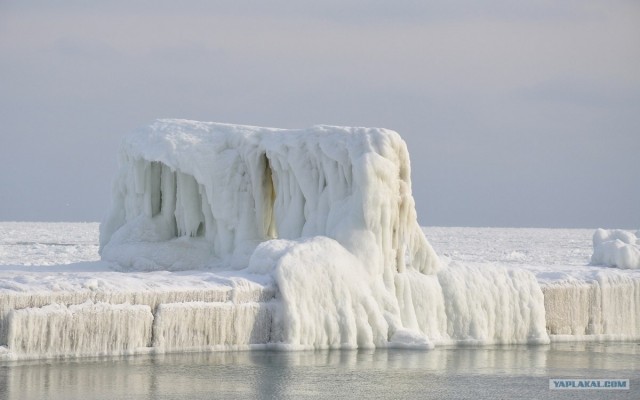 Черное море... замерзло!