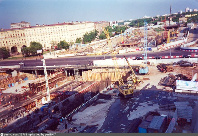 Прогулка по Москве 1999 года