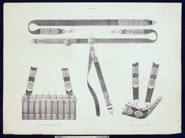 Обмундирование Императорской армии, 1844 год.