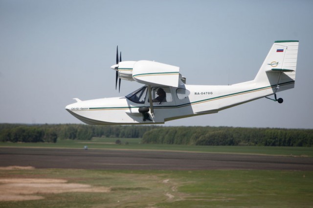 Новый российский самолет СК-12 "Орион"