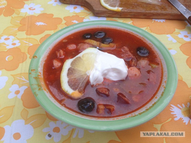 Мясная Солянка, нажористая!
