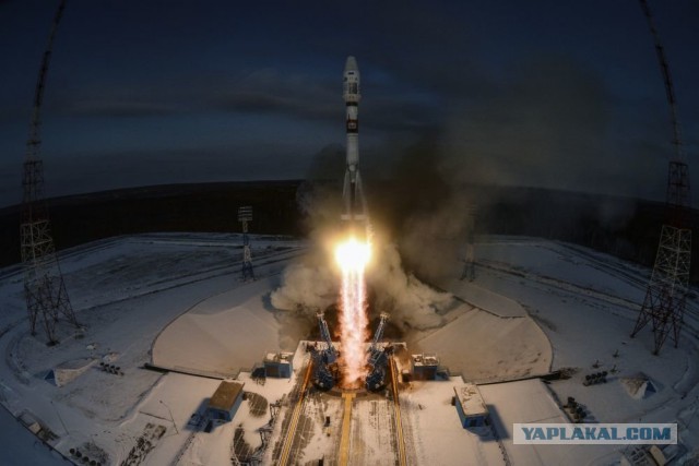 Ракета-носитель "Союз-2.1б" успешно вывела на орбиту спутник Минобороны