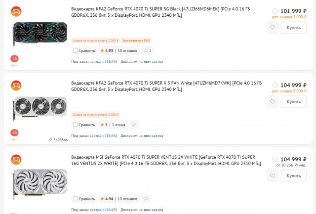 Nvidia официально представила новые видеокарты GeForce RTX 5090, GeForce RTX 5080, GeForce RTX 5070 Ti и GeForce RTX 5070