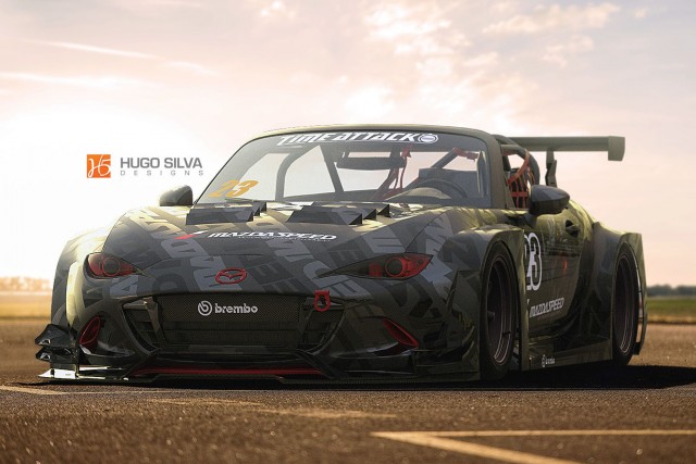 Беспощадный тюнинг Mazda