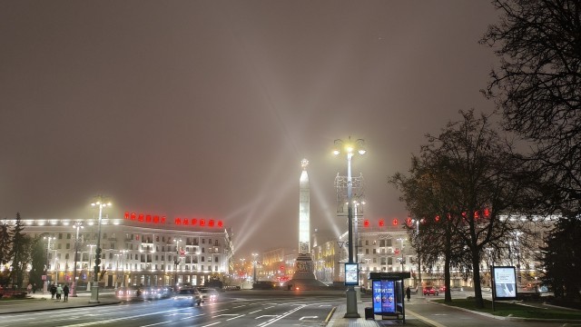 Минск. Площадь Победы.