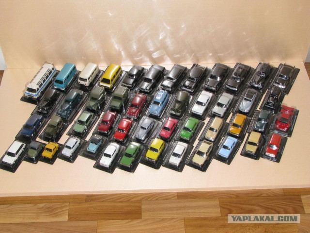 Модельки. СССР. 1:43