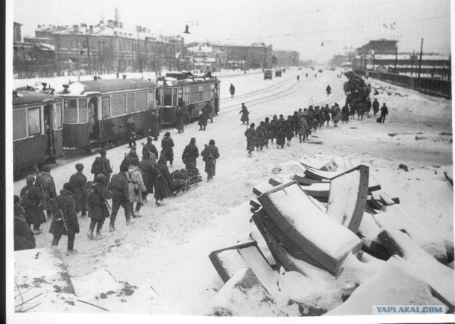 Блокадный Ленинград 1943 год