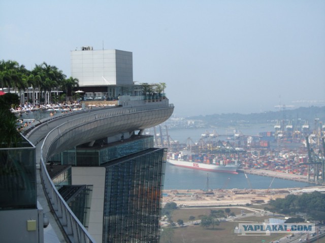 Сингапур. Гостиница "Марина Бэй"