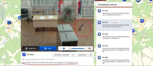 Веб-камеры на избирательных участках