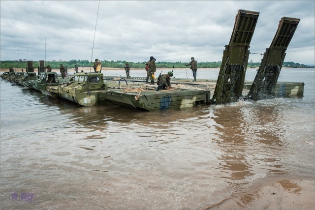 Про форсирование водной преграды