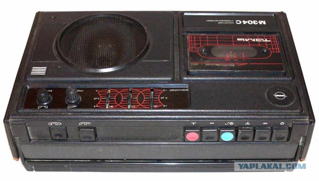 Магнитофоны кассетные портативные СССР