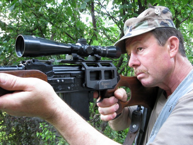 Вепрь-308: Карабин, сделанный из пулемёта