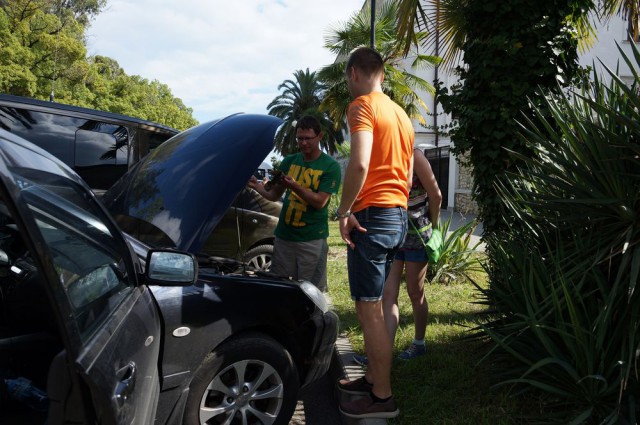 В Абхазию на машине...