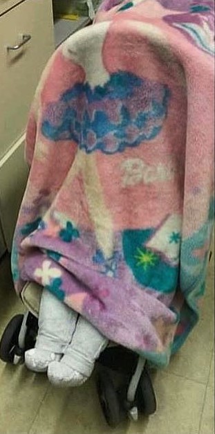 Трюк с коляской не удался