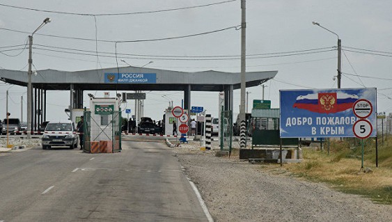 На границе Крыма и Украины установят 50-километровый забор