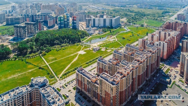 35 подъездов, 3708 квартир и огромная парковка вместо двора — добро пожаловать в город-дом, главный "человейник" всея Руси