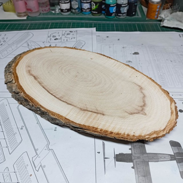 Сделал диораму с трудягой Ан-2 в подарок