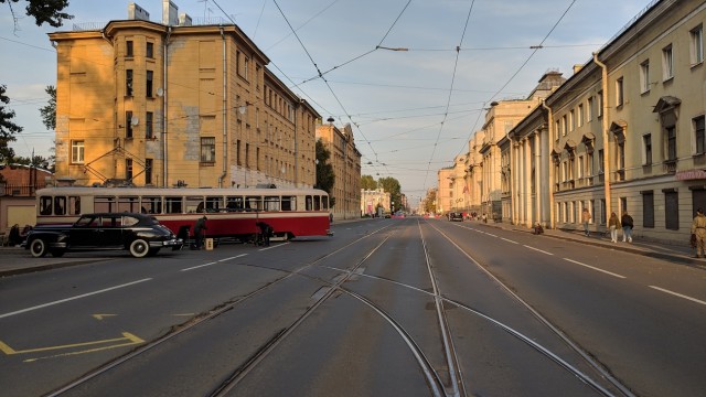 Цветные фотографии Ленинграда 80-х годов XX века