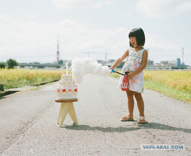 Необычный фотоальбом 4-летней японки