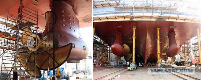 Самые большие корабельные винты