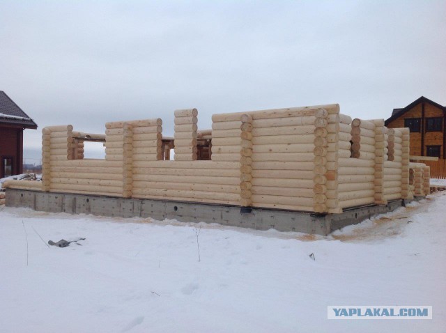 Строительство дома на даче