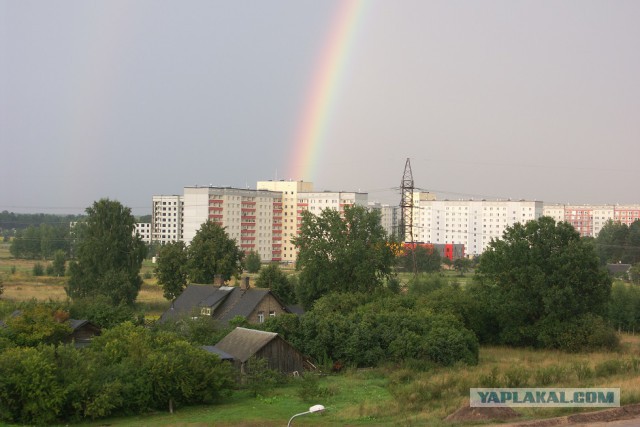 Мне нравится смотреть на город из моего окна,